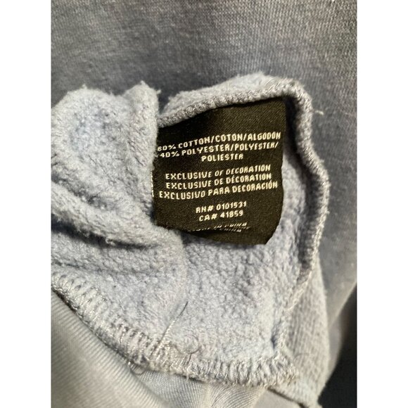 Light Blue Marvel Spiderman Baggy Sweatshirt Sz XL - Picture 5 of 6